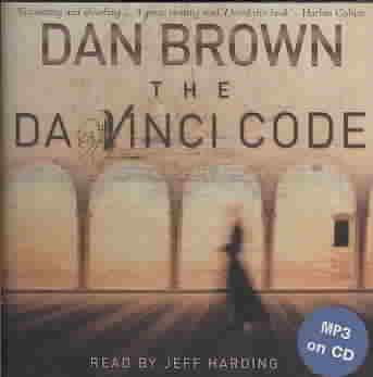 The da vinci code - mp3 on cd: read by jeff harding
