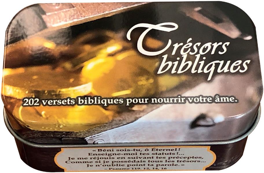 Trésors bibliques ; coffret de cartes - flash vidéo