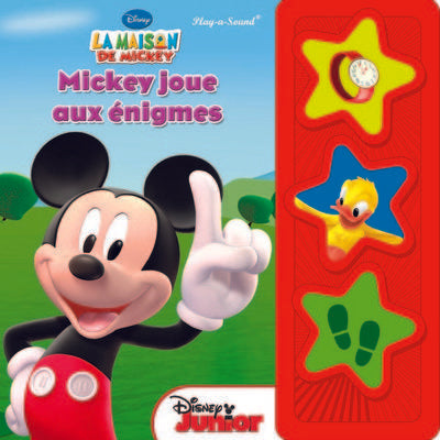Mickey joue aux énigmes - flash vidéo