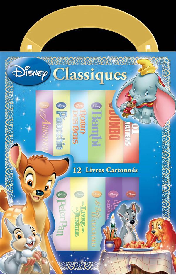 Ma première bibliothèque : Disney classiques ; ma première bibliothèque Disney ; coffret - flash vidéo