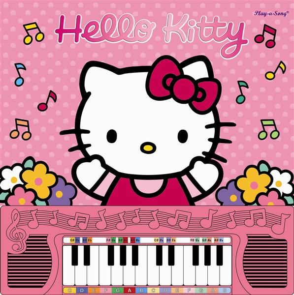Hello Kitty : je joue du piano - flash vidéo