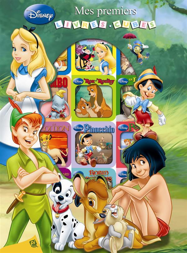 Disney classiques ; mes premiers livres cubes ; coffret - flash vidéo