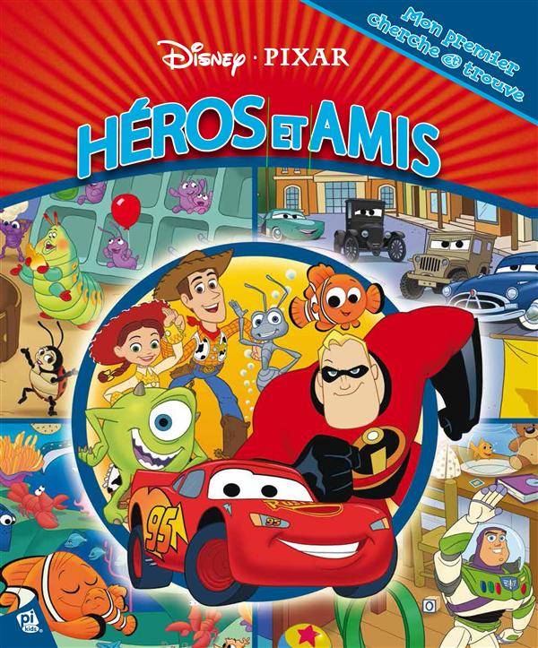 Mon premier cherche et trouve : Disney Pixar ; les amis et les héros - flash vidéo
