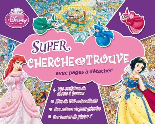 Cherche et trouve : princesses ; super cherche et trouve avec pages à détacher - flash vidéo