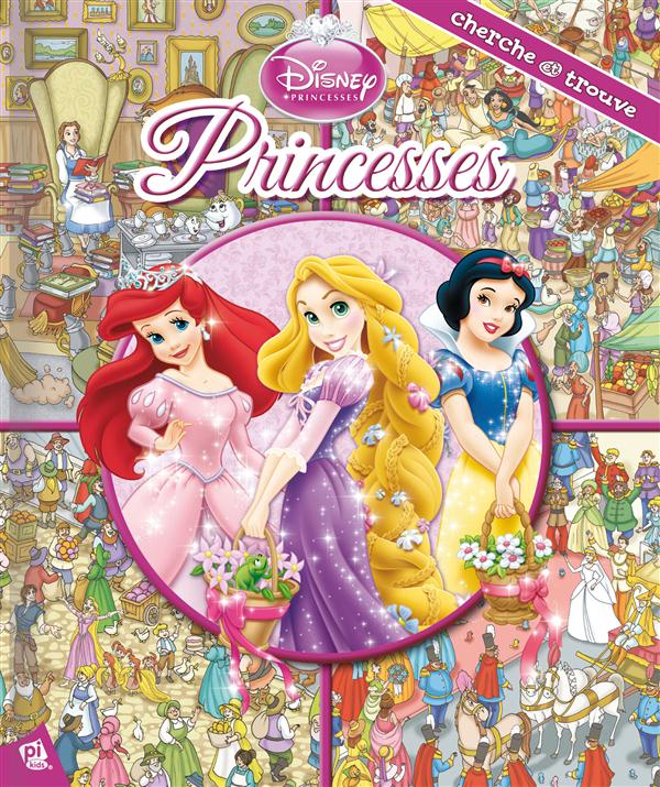 Cherche et trouve : princesses Disney - flash vidéo
