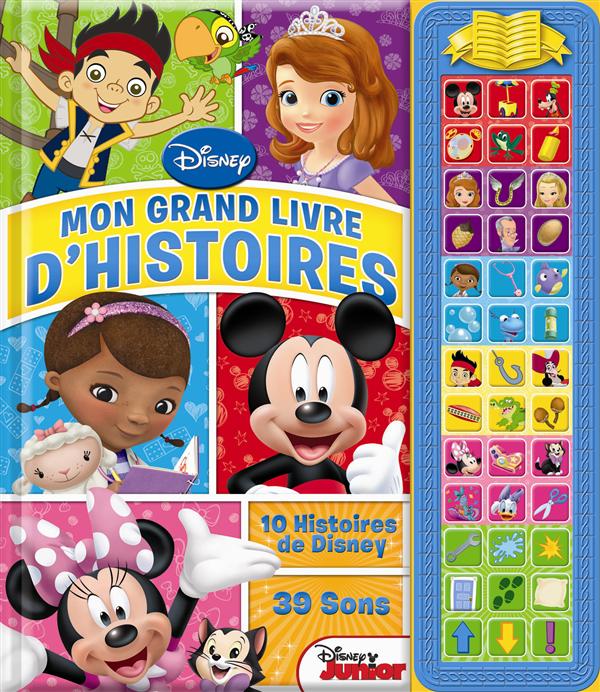 Disney junior ; mon grand livre d'histoires - flash vidéo