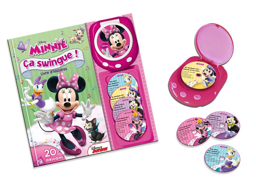 La Boutique de Minnie : ça swingue ; mon premier lecteur CD - flash vidéo