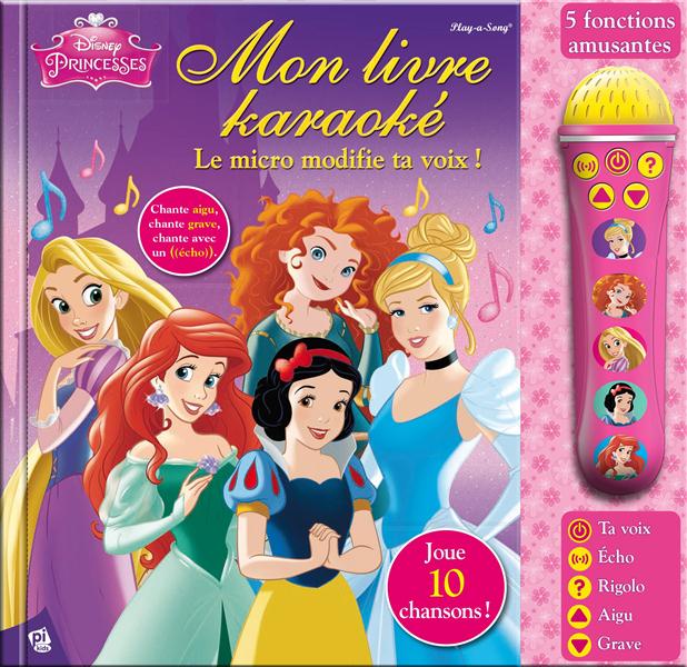 Princesses Disney ; mon livre karaoké - flash vidéo