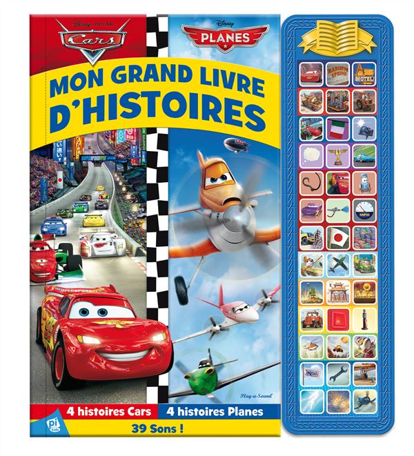 Cars / planes ; mon grand livre d'histoires - flash vidéo