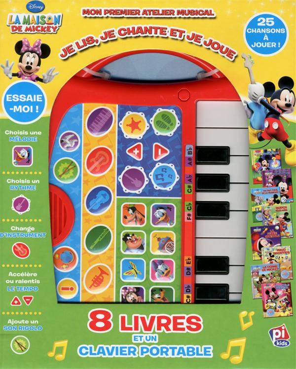 La maison de Mickey : mon premier atelier musical ; je lis, je chante et je joue - flash vidéo