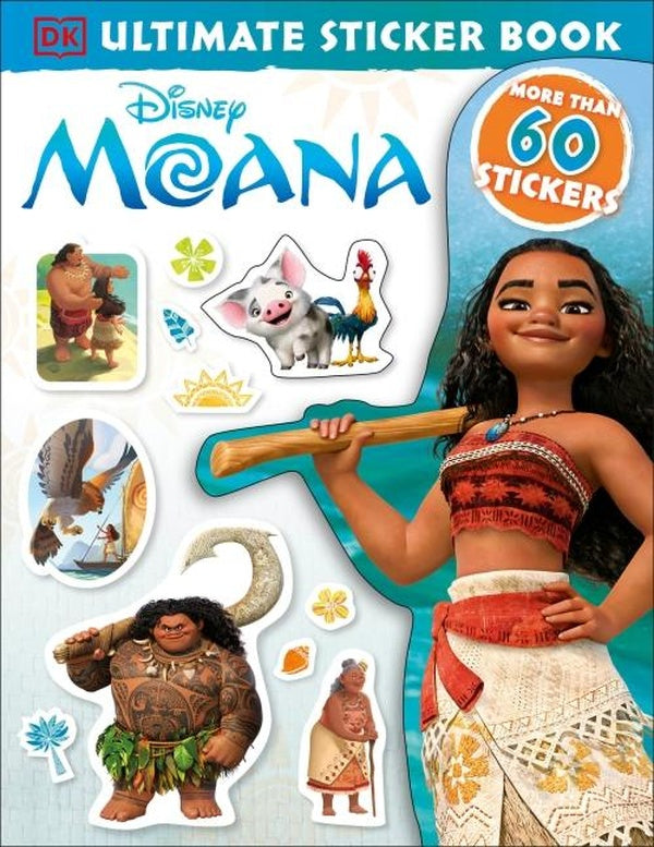 ULTIMATE STICKER BOOK: DISNEY MOANA