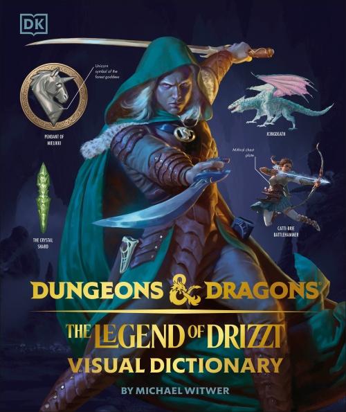 THE LEGEND OF DRIZZT VISUAL DICTIONARY - DUNGEONS & DRAGONS