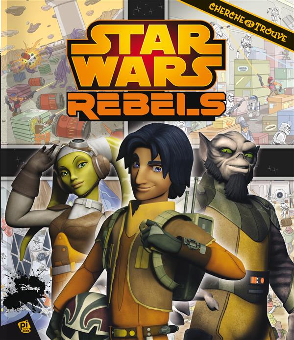 Cherche et trouve : Star Wars rebels - flash vidéo