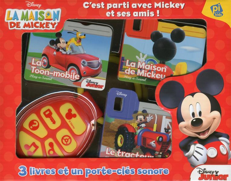 La maison de Mickey : c'est parti avec Mickey et ses amis ; coffret - flash vidéo