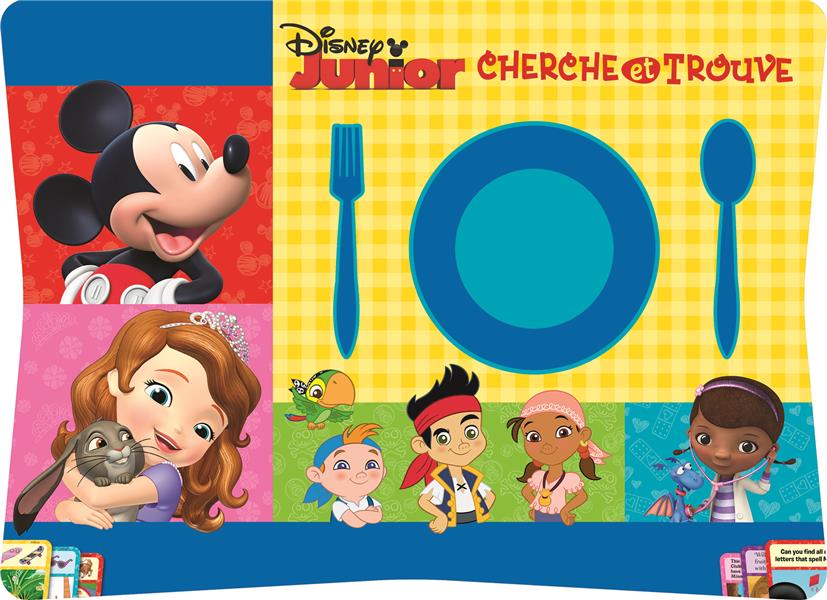 Cherche et trouve : Disney junior ; mon petit bloc cherche et trouve - flash vidéo