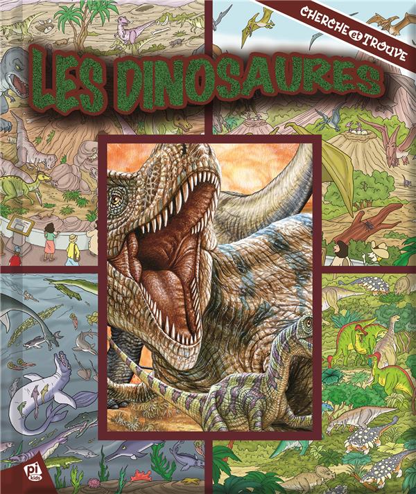 Cherche et trouve Tome 28 : dinosaures - flash vidéo