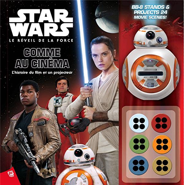Star Wars saga ; comme au cinéma ! l'histoire du film et un projecteur - flash vidéo