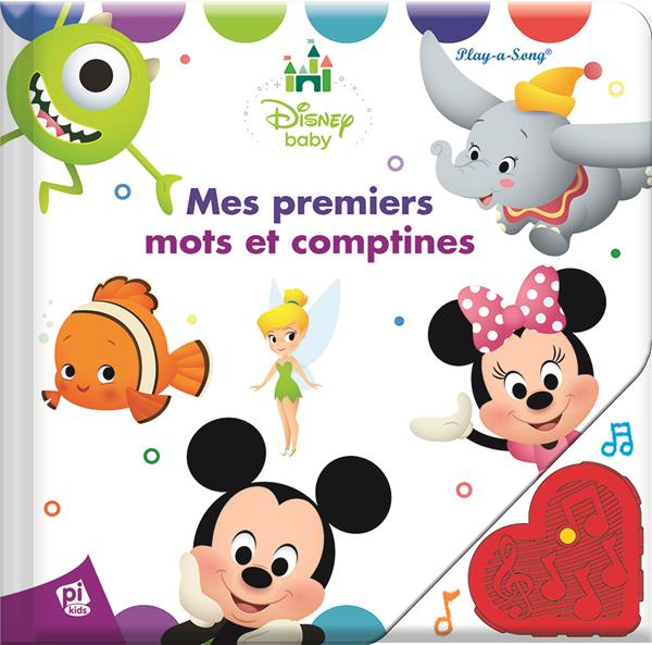 Diney baby ; mes premiers mots et comptines - flash vidéo