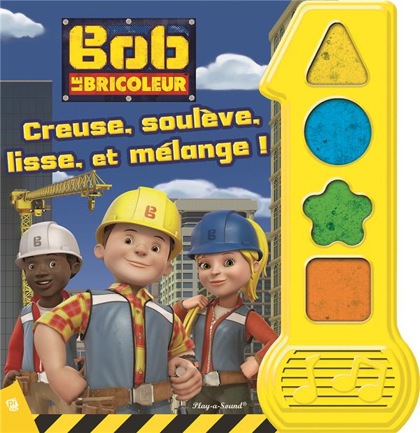 Bob le bricoleur : creuse, soulève, lisse et mélange ! - flash vidéo
