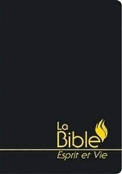 Bible esprit et vie segond 1910 vinyle noir