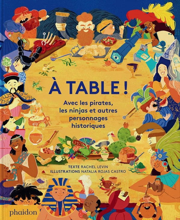 à table ! avec les pirates, les ninjas et autres personnages historiques - flash vidéo