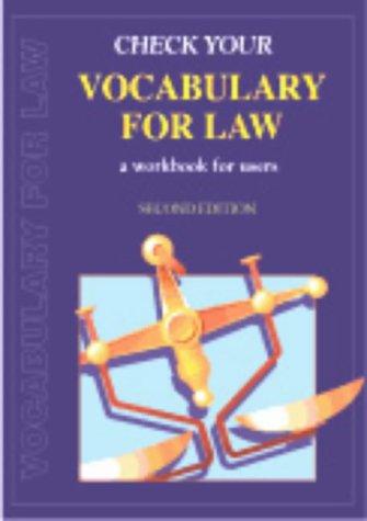Check your vocabulary for law