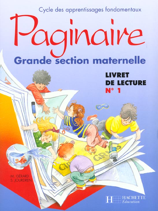 Paginaire ; grande section livret 1