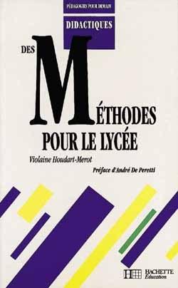 Des methodes pour le lycee