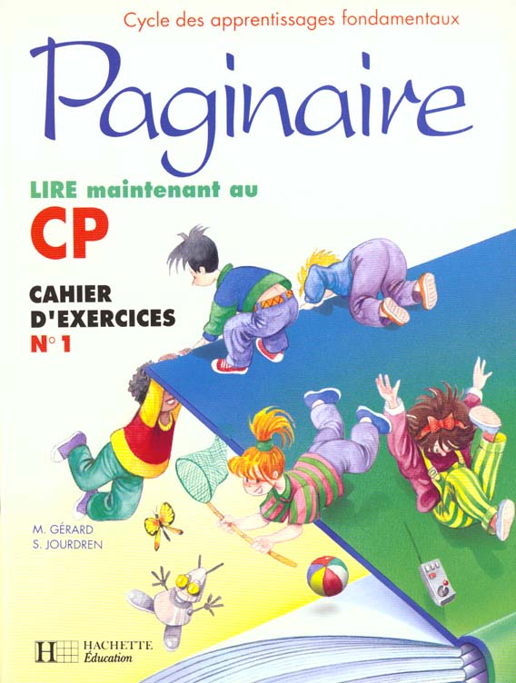 Paginaire ; cp cahier 1