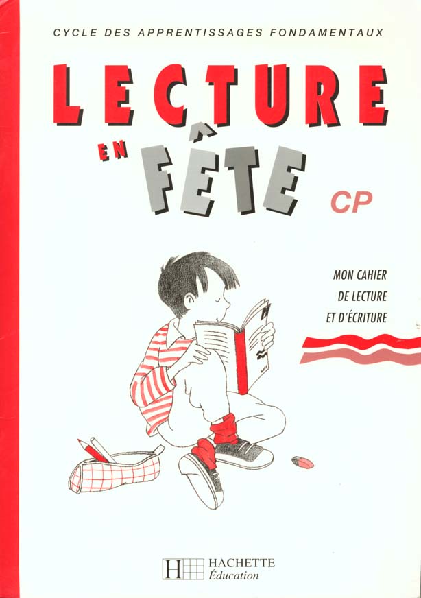CP ; cahier de lecture écriture