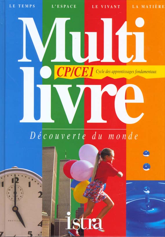 Multi livre decouverte du monde cp ce1 ; eleve