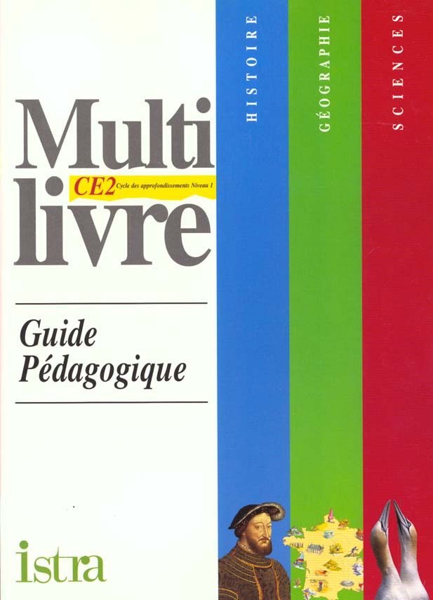 Multi livre histoire geographie sciences ce2 guide pedagogique