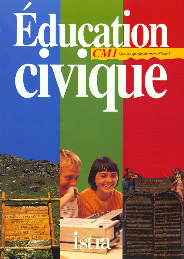 éducation civique ; CM1 ; cahier de l'élève