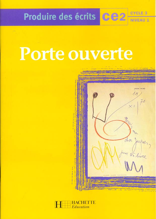 Produire des écrits ; CE2 ; cahier d'activités
