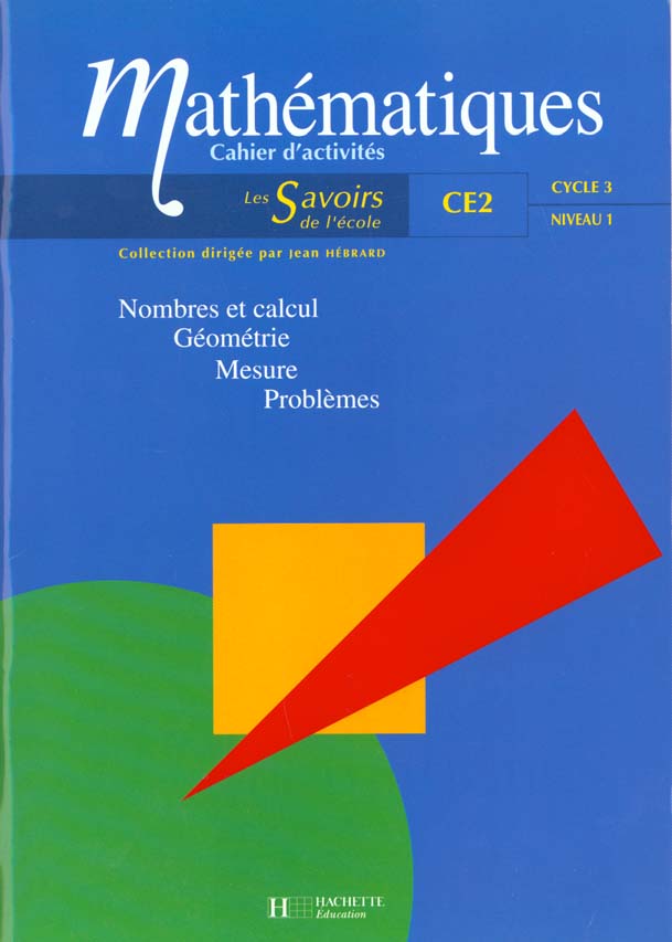 Mathématiques ; CE2 ; cahier d'activités