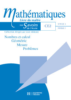 Mathématiques ; CE2 ; livre du maître