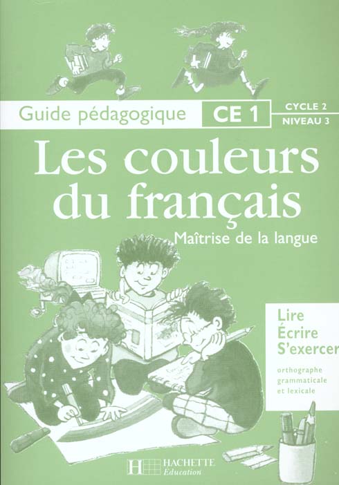 Les couleurs du francais ; ce1