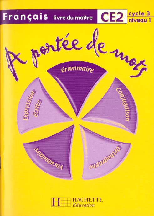 À portée de mots : LIVRE DU MAITRE