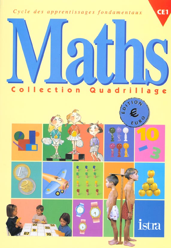 Mathématiques ; CE1 ; fichier de l'élève