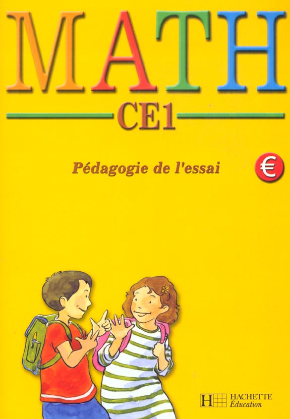 Math ce1 pedagogie de l'essai - fichier d'activites de l'eleve euro - ed.2002