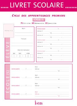 Livret scolaire cycle 1