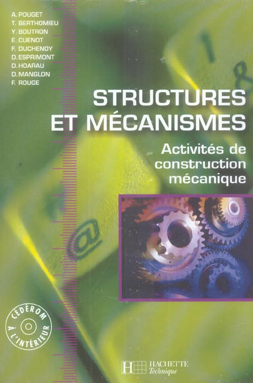 STRUCTURES ET MECANISMES ; activites construction mecanique