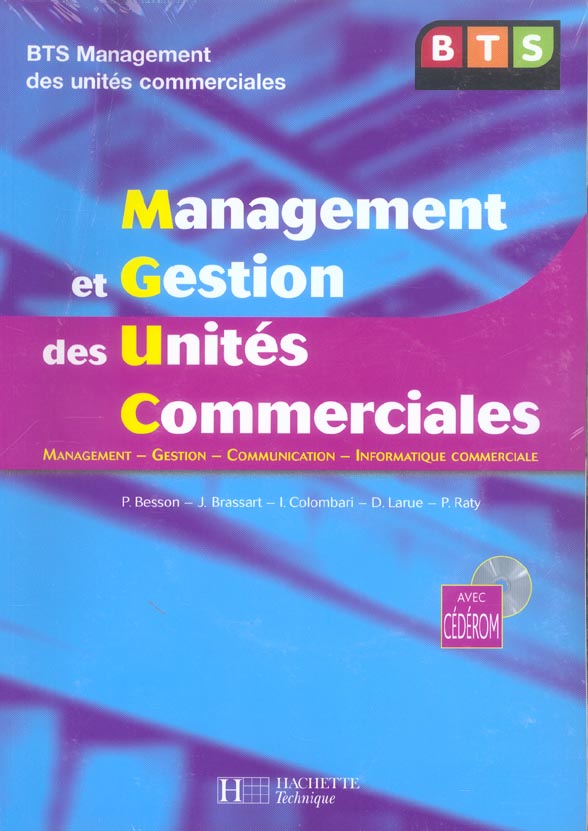 MANAGEMENT ET GESTION ; MUC (édition 2004)