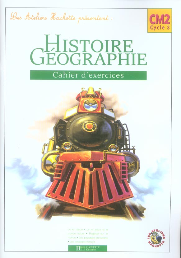 Histoire/géographie ; CM2 ; cahier d'exercices