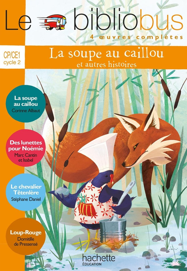 Le bibliobus Tome 34 : CP/CE1 ; la soupe au caillou ; livre de l'élève