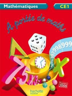 A portee de maths ce1 - guide pedagogique - ed. 2012