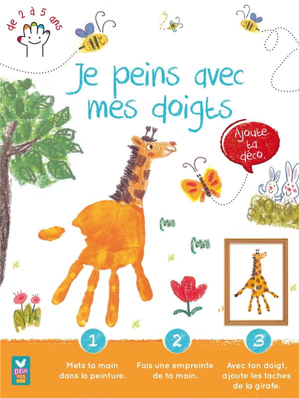 Je peins avec mes doigts
