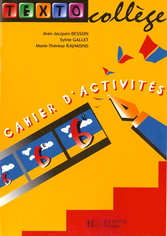 Texto college 6e ; le francais en sequences ; tp