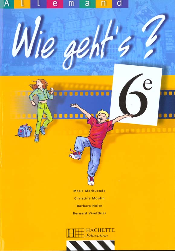 Allemand ; 6ème ; livre de l'élève
