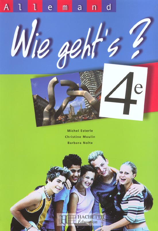 Allemand ; 4ème ; livre de l'élève